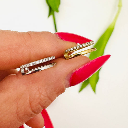 EARCUFF DOPPIO FILO