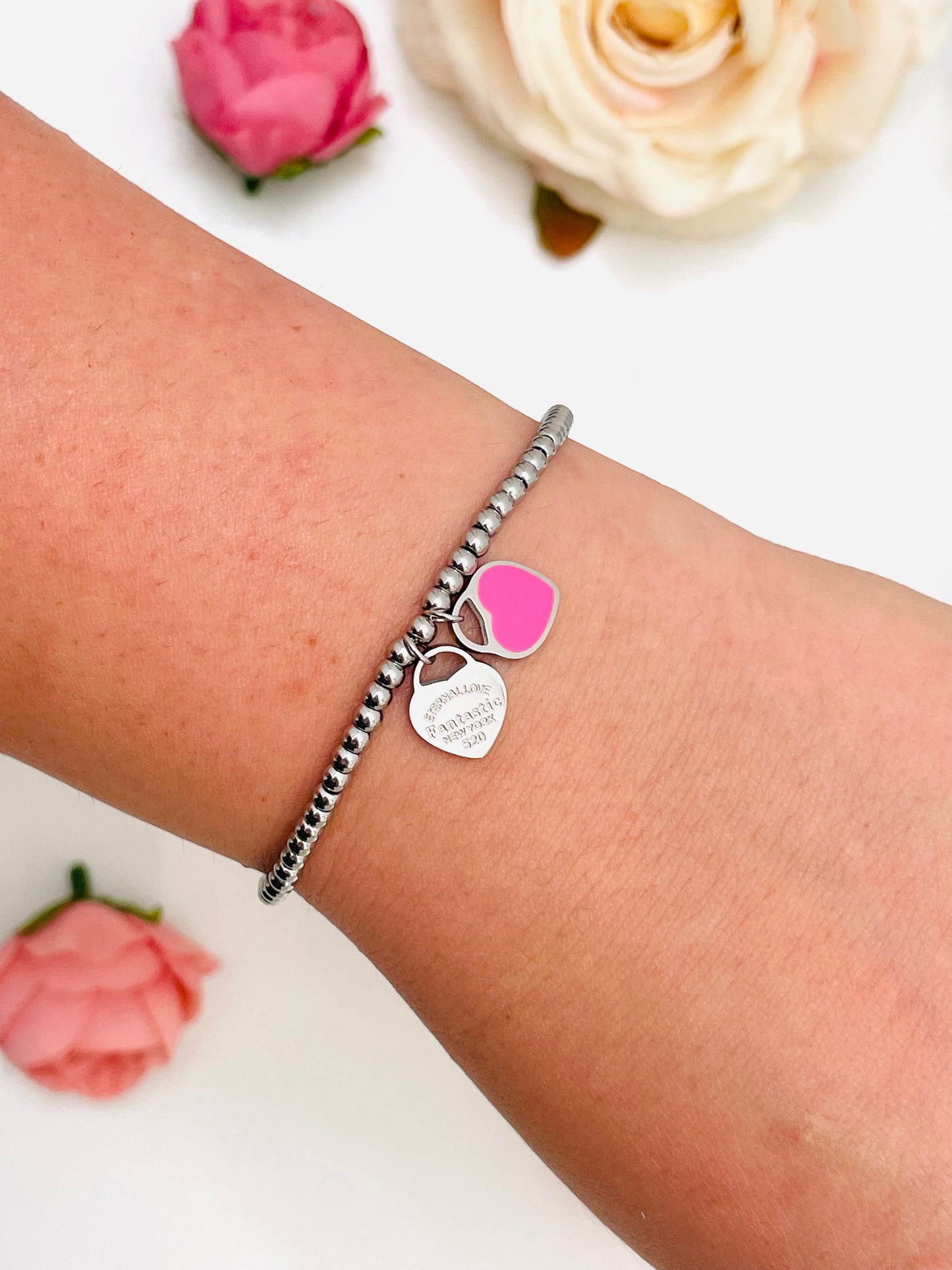 HEARTS BALLS BRACELET