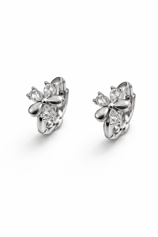 ORECCHINI HOOPS FIORE