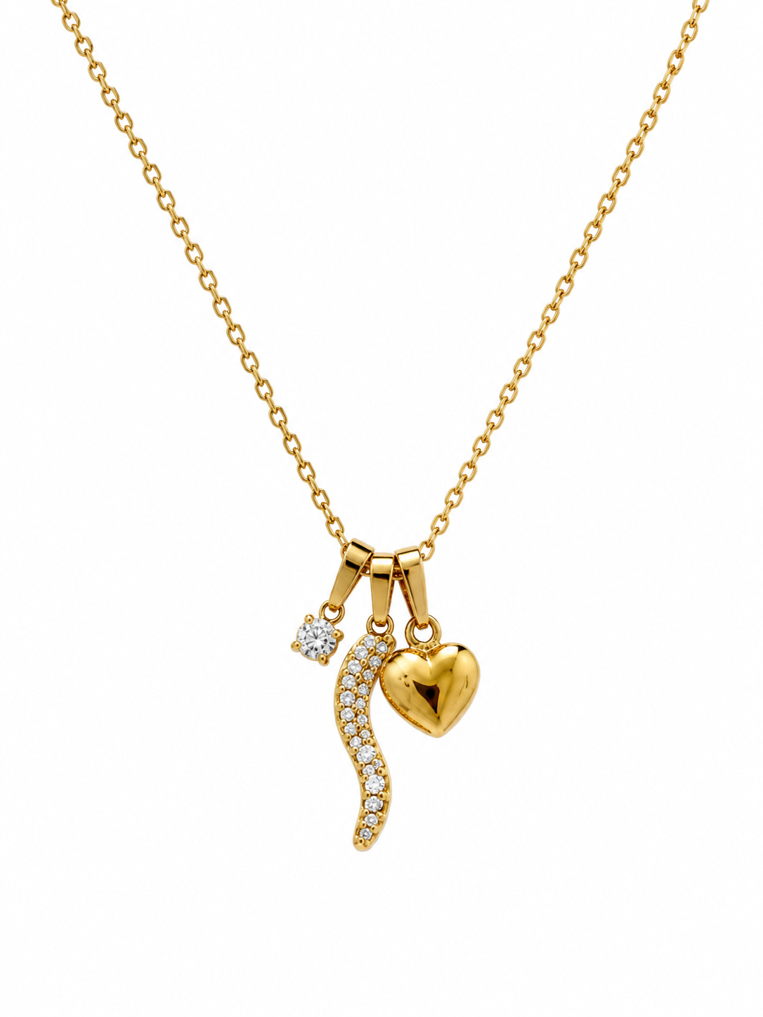 COLLANA CUORE CORNETTO