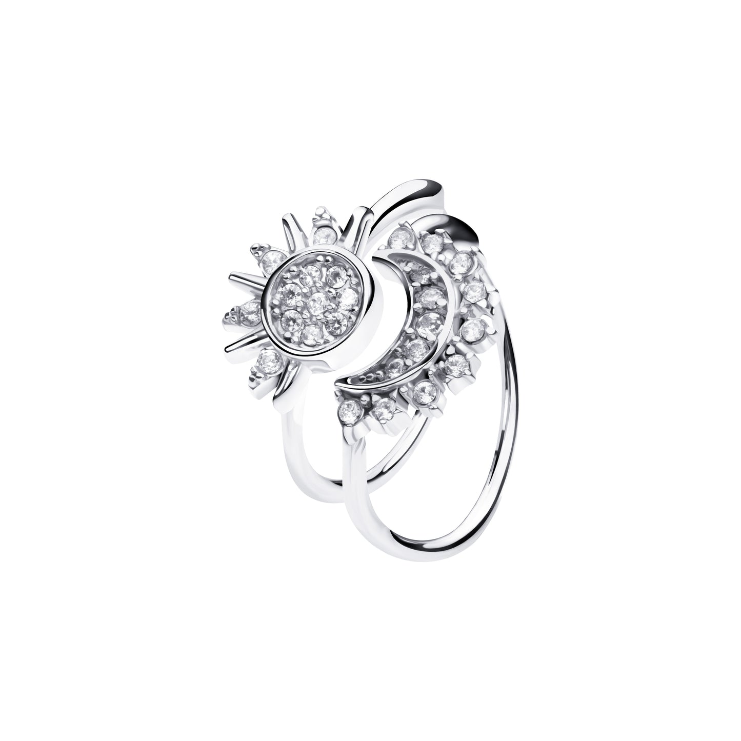 ANELLO SOLE  E LUNA