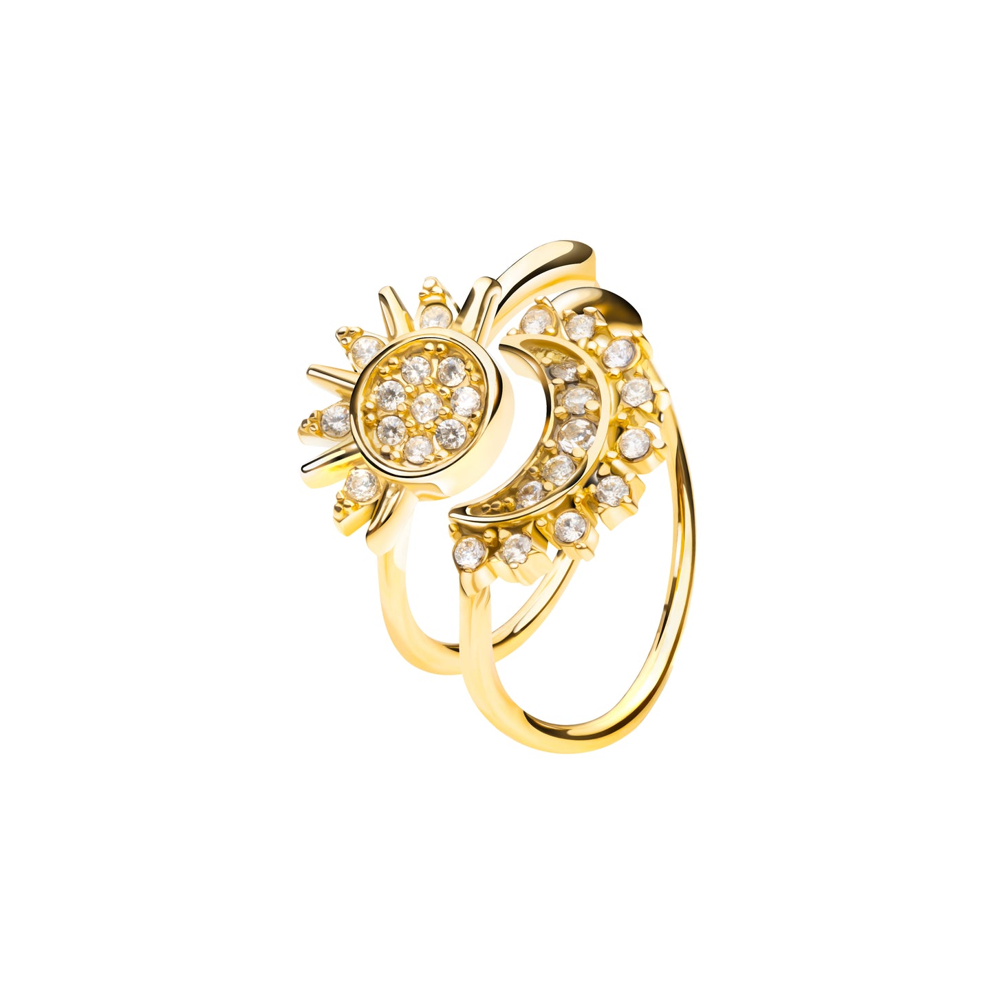 ANELLO SOLE  E LUNA