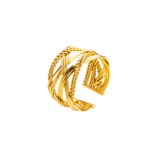 ANELLO TRECCIA