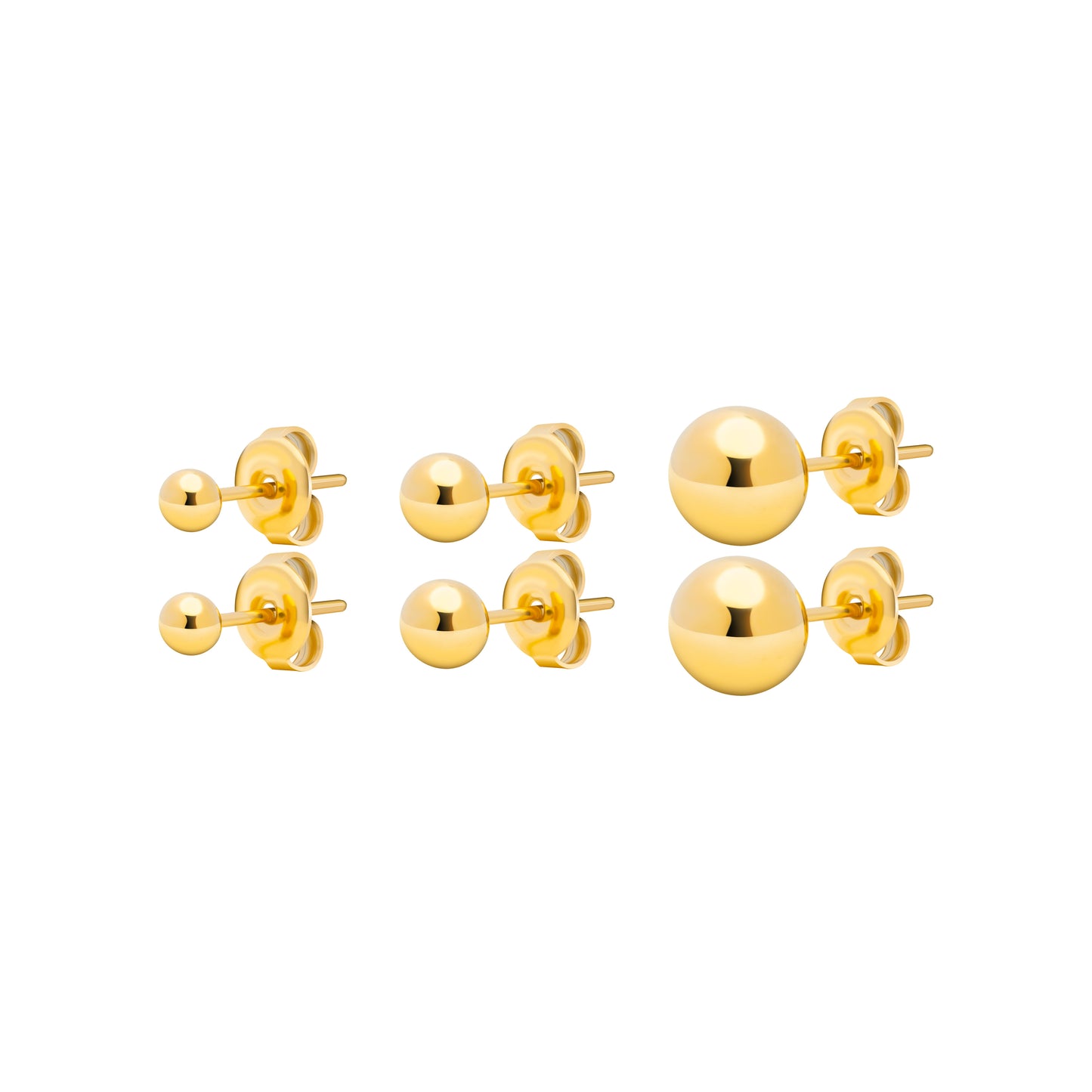 SET ORECCHINI SFERETTE