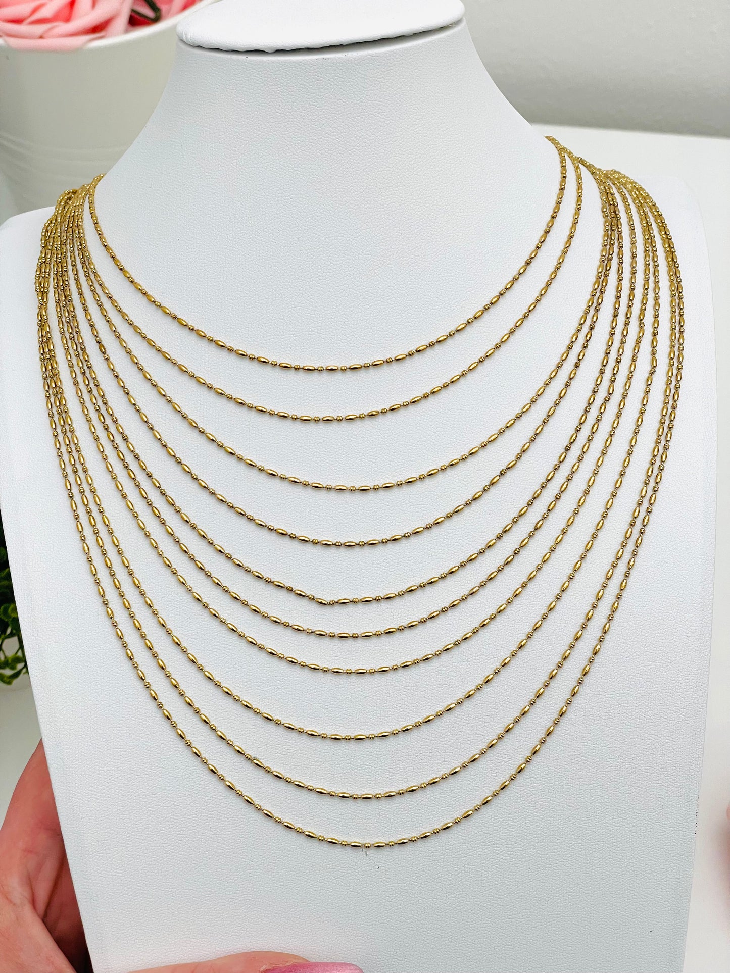 CHICCO MULTI STRAND NECKLACE