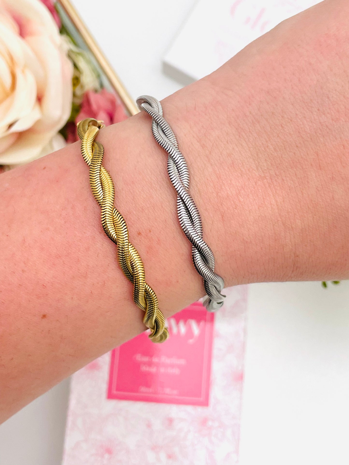 SNAKE BRAID BRACELET