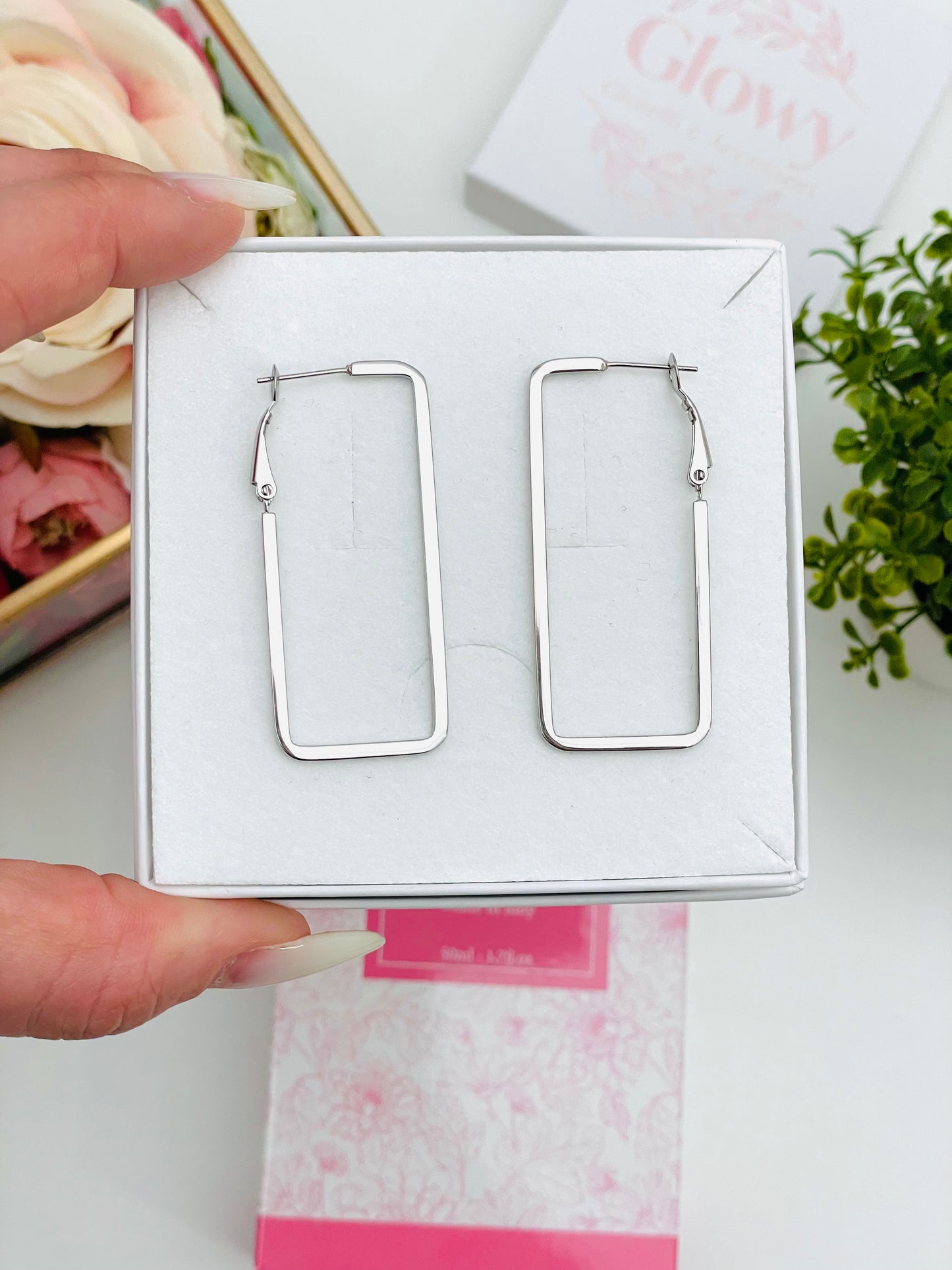 RECTANGULAR EARRINGS