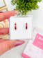 ENAMEL HEART EARRINGS