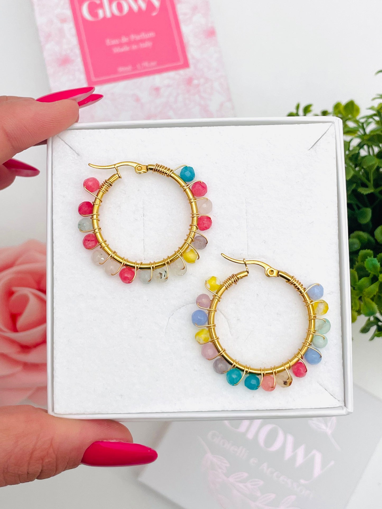 BEAD EARRINGS