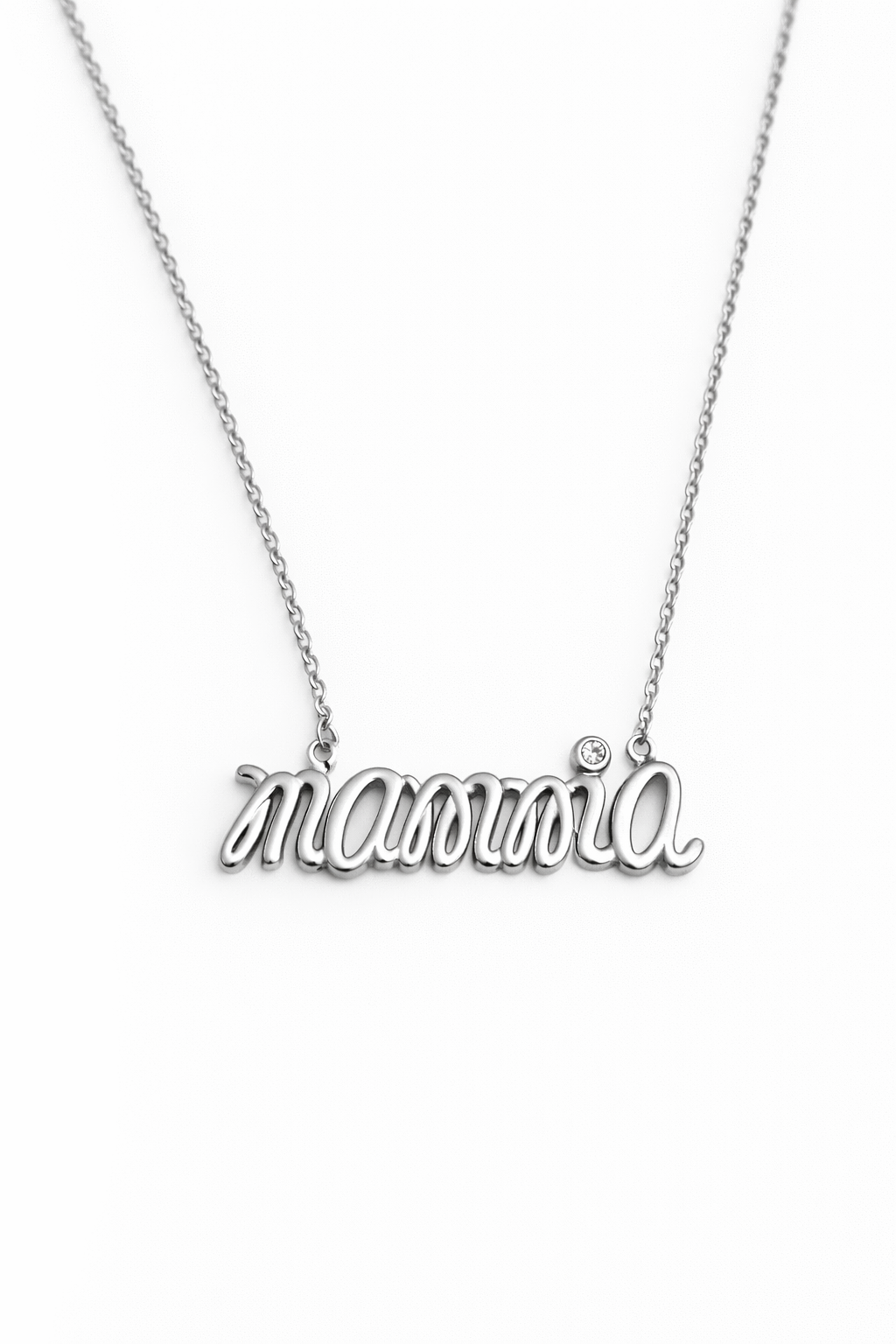 COLLANA MAMMA CORSIVO