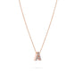 ROSEGOLD LETTER NECKLACE