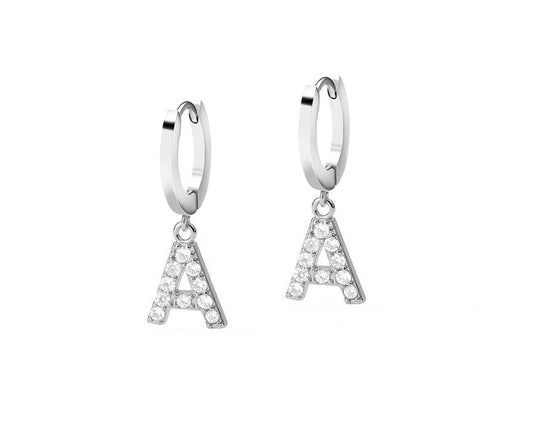 LETTERS SINGLE EARRING