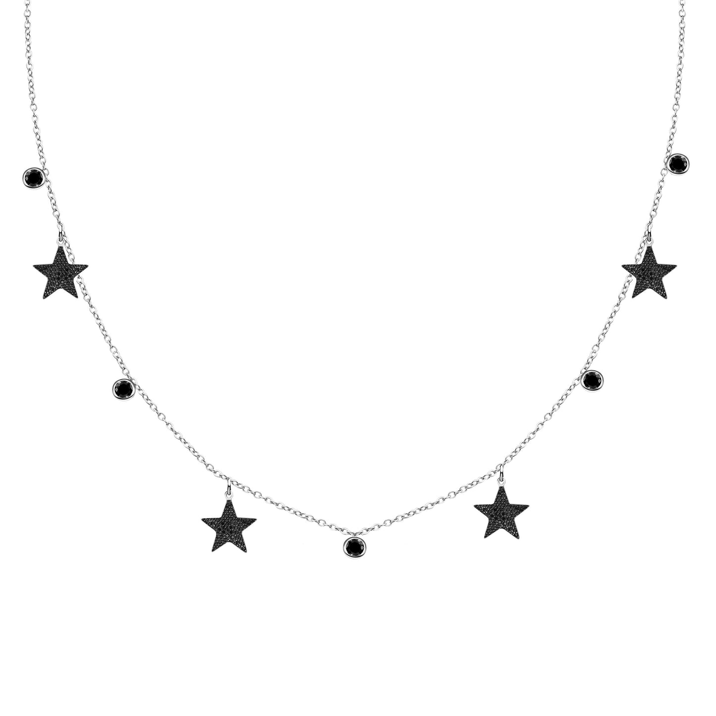 COLLANA BLACK STARS