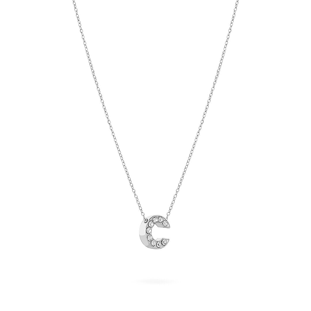 COLLANA LETTERA SILVER