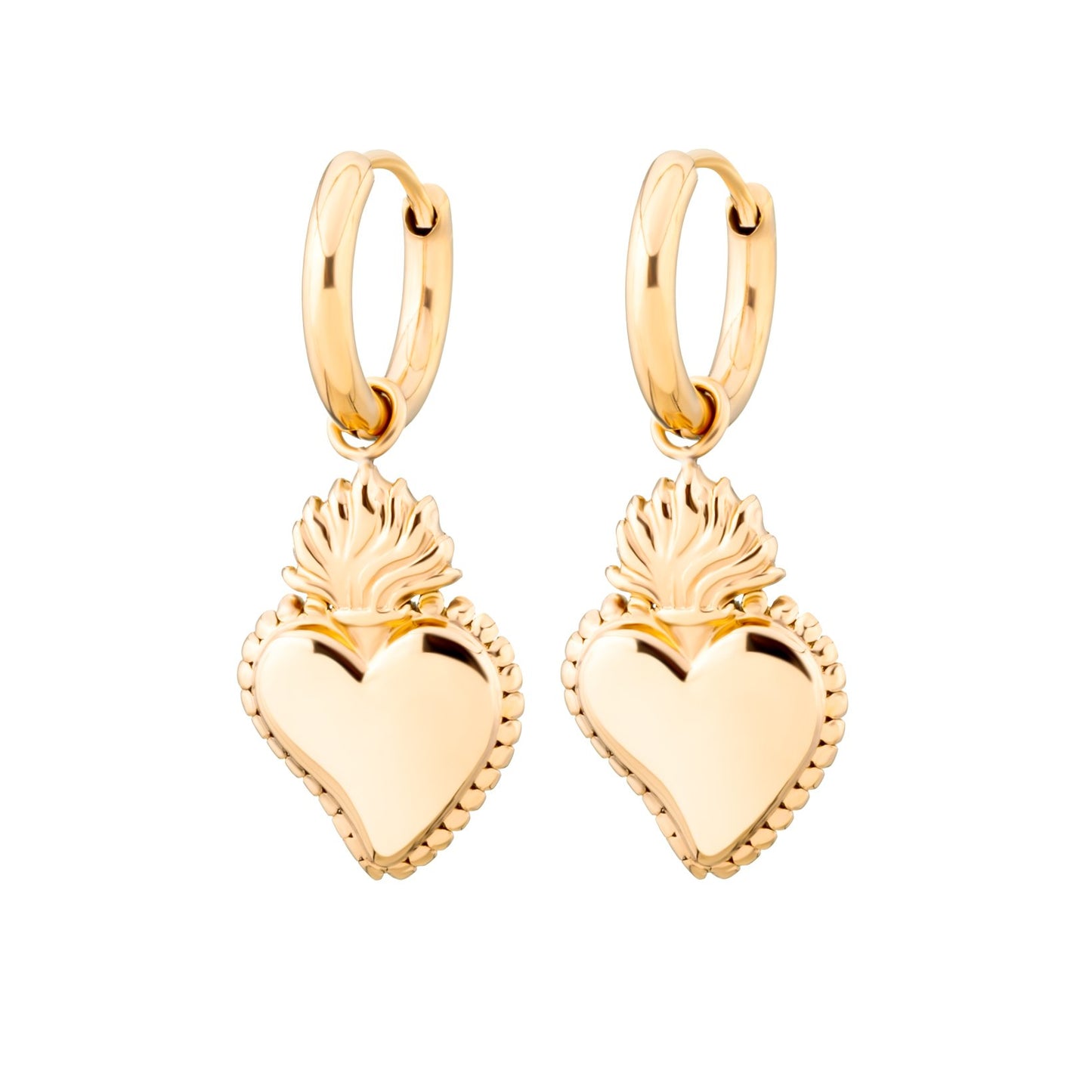 SACRED HEART EARRINGS