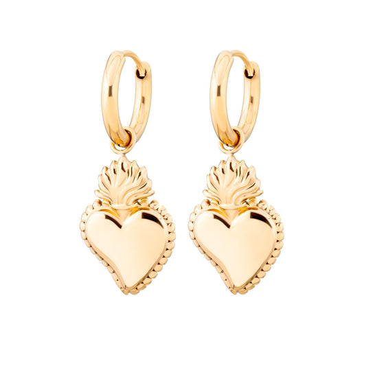 SACRED HEART EARRINGS