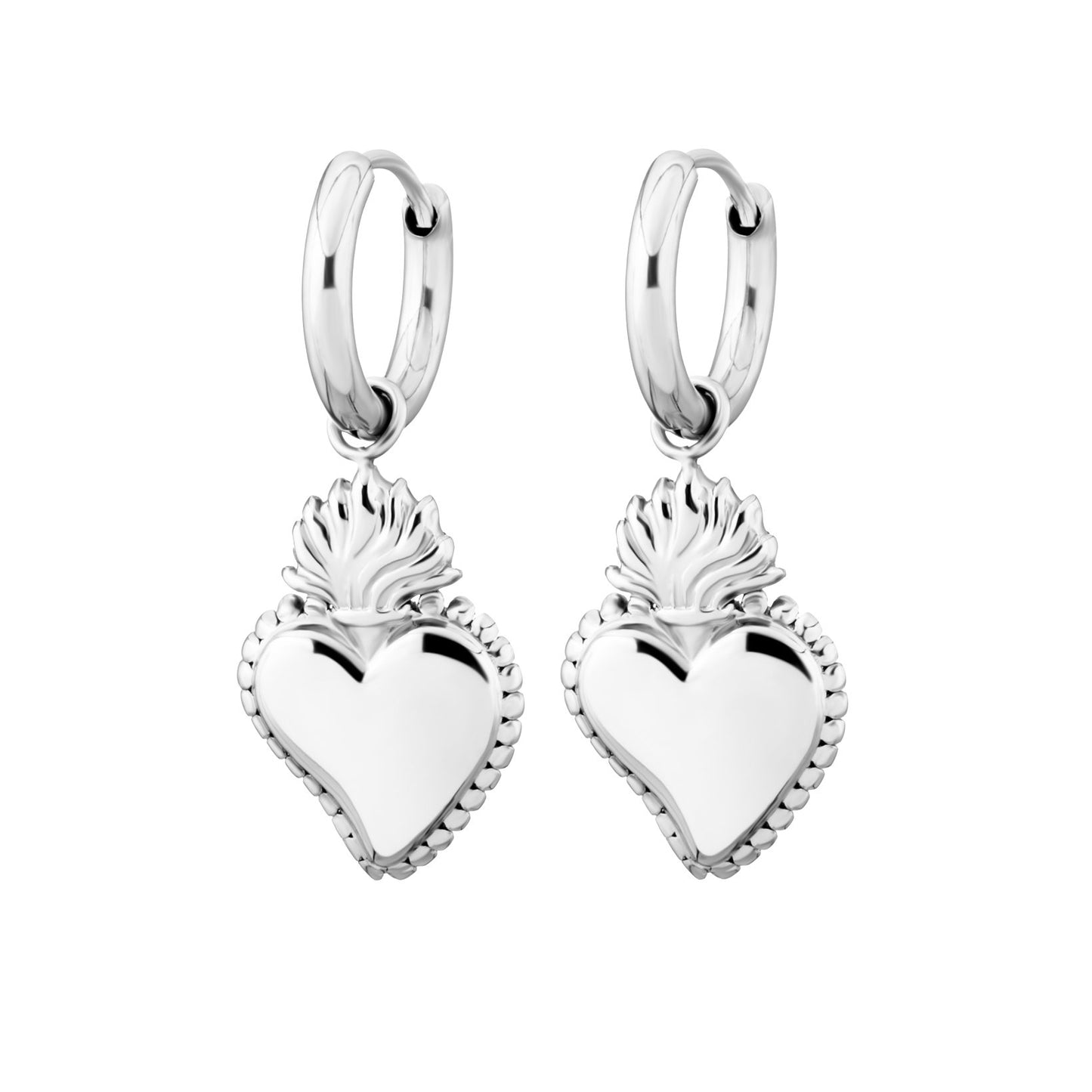 SACRED HEART EARRINGS