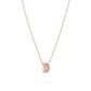 COLLANA LETTERA ROSEGOLD