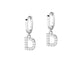 LETTERS SINGLE EARRING