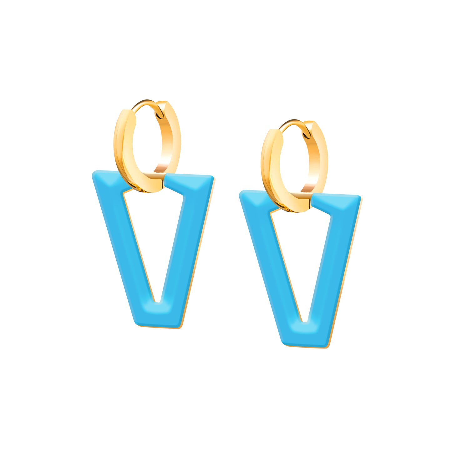 V COLOR EARRINGS