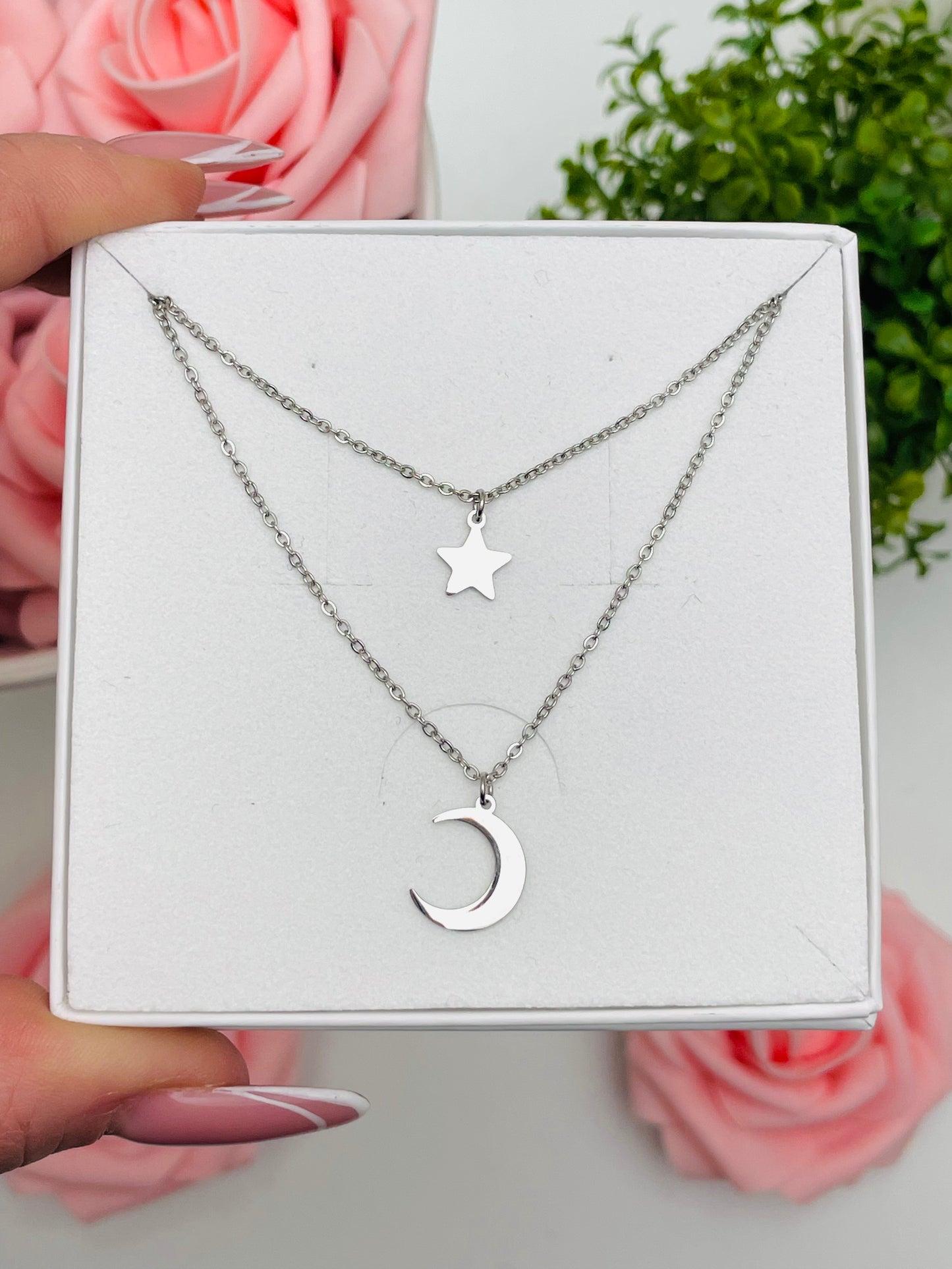 STAR MOON NECKLACE