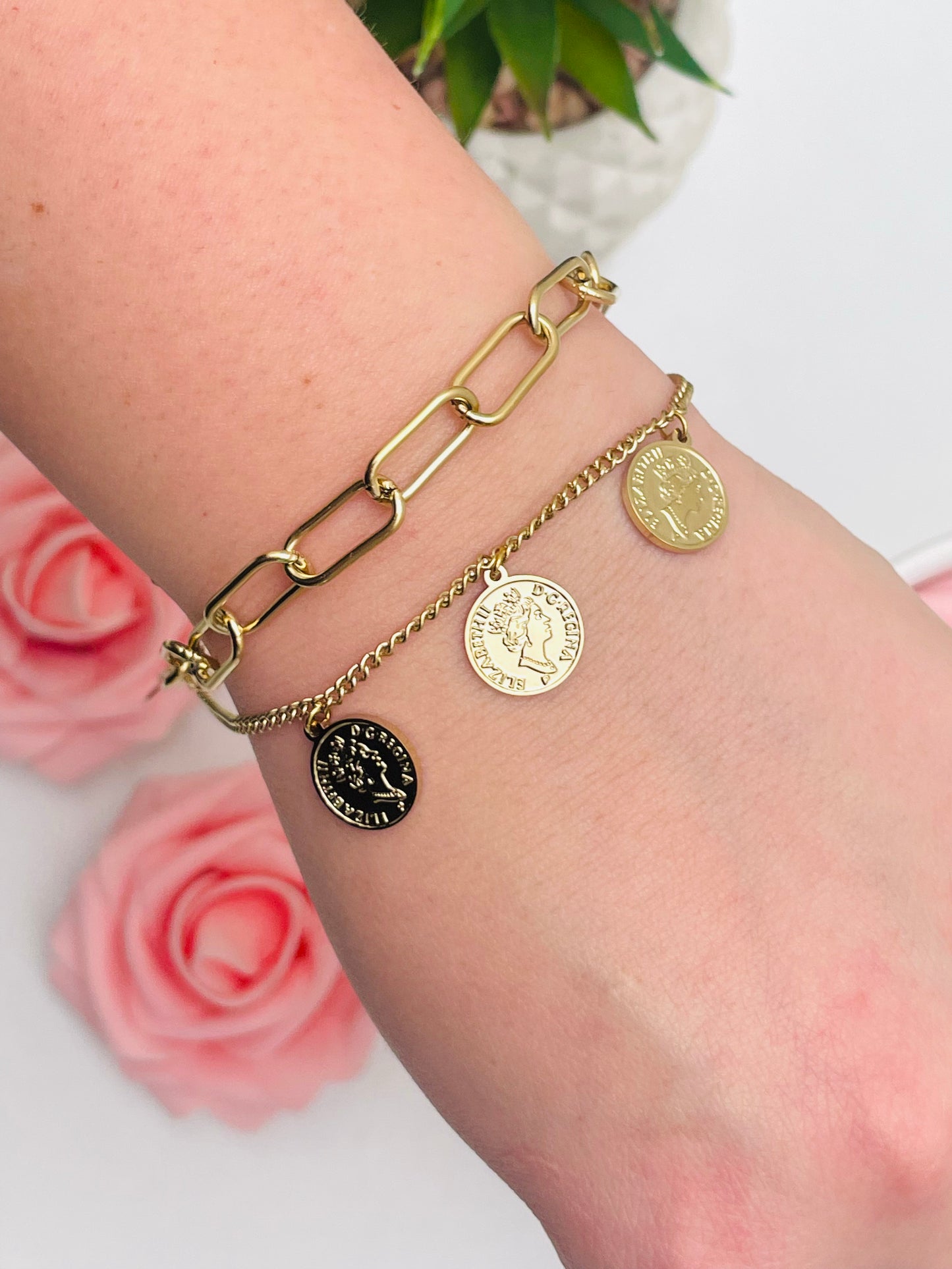 COINS BRACELET