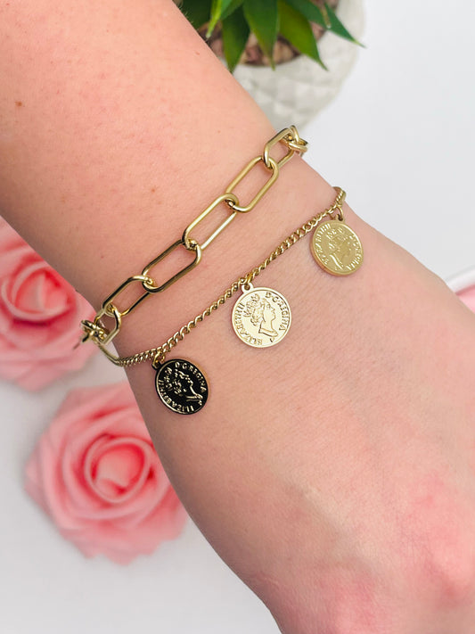 COINS BRACELET