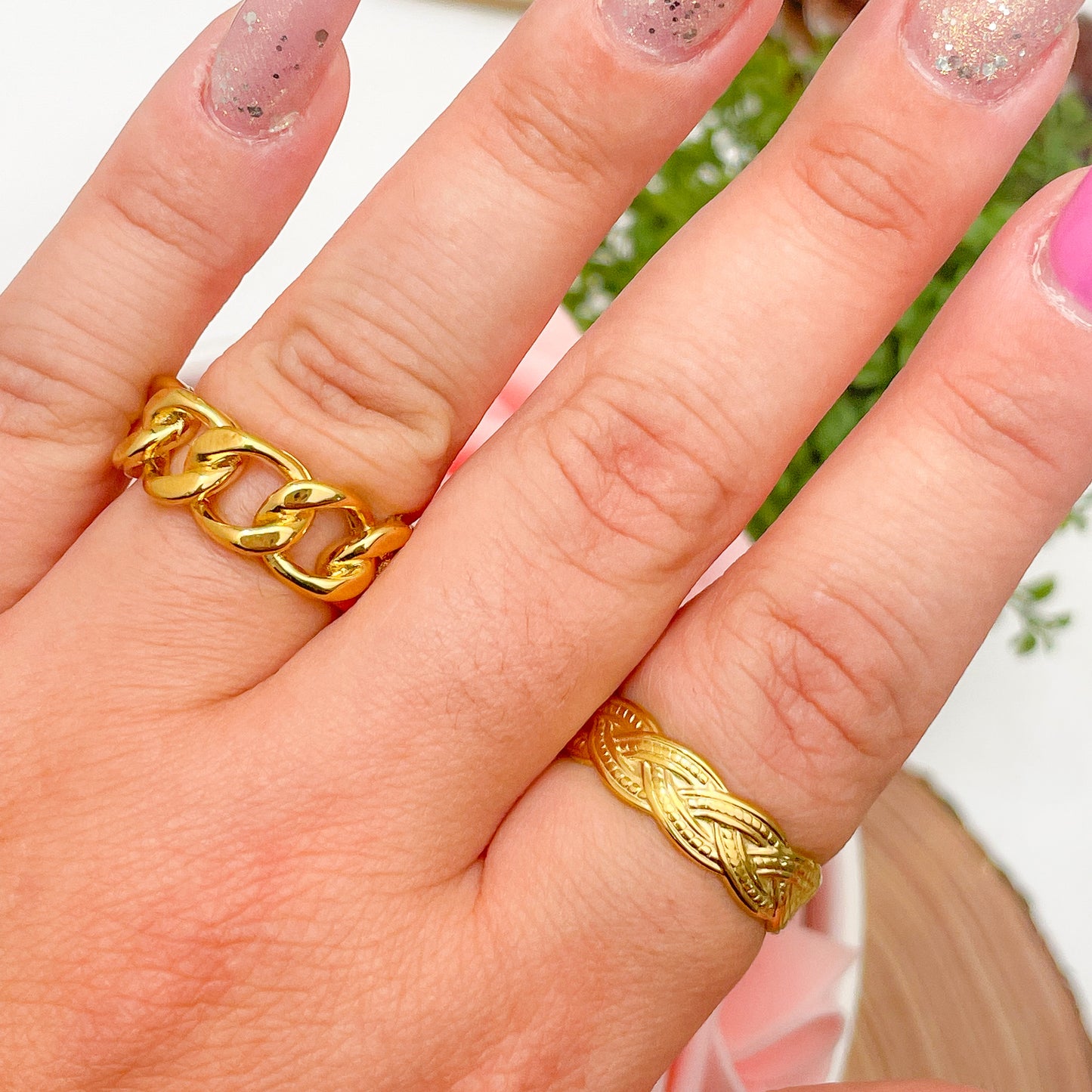 GROUMETTE+VALERIA RING SET