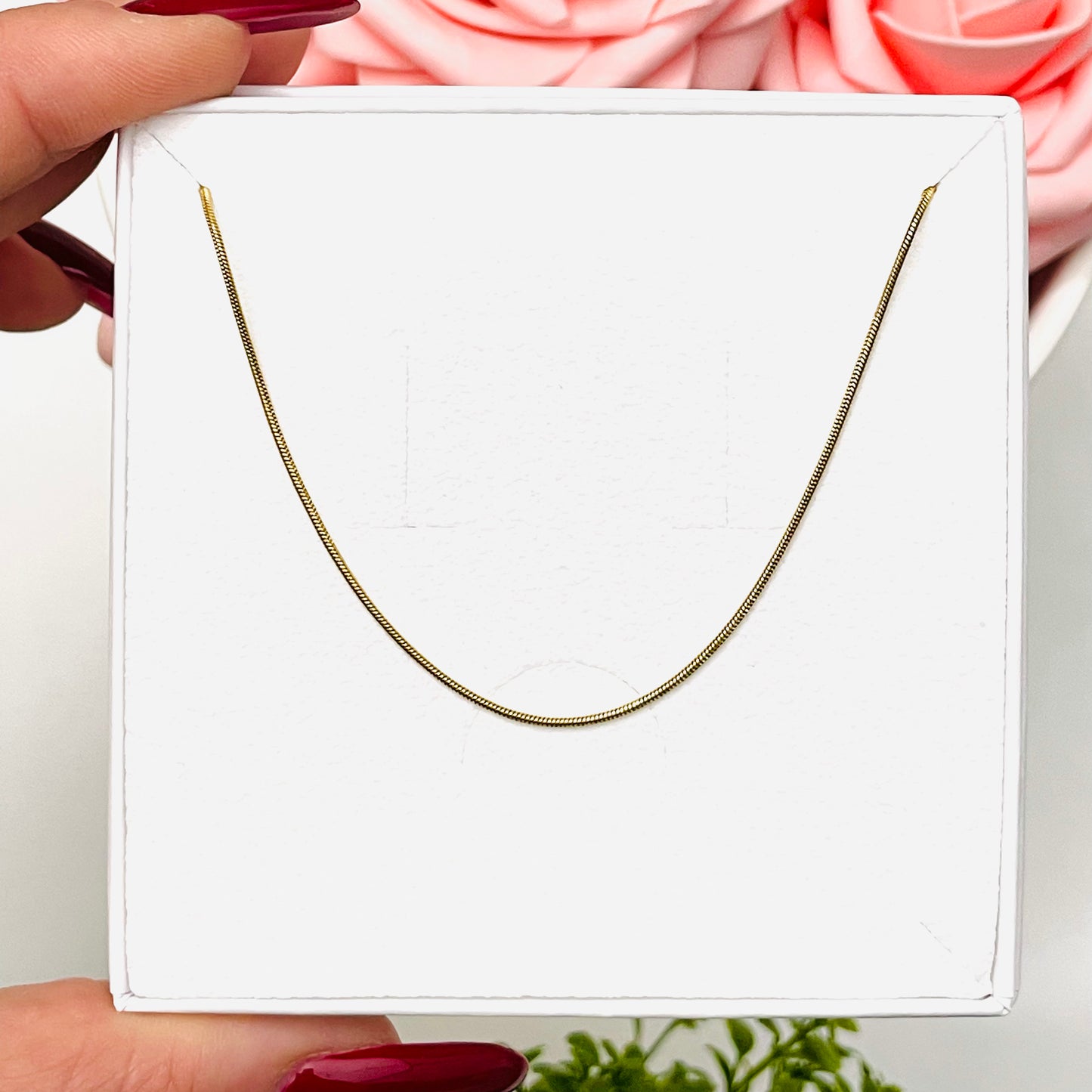 SUPER SLIM SNAKE NECKLACE