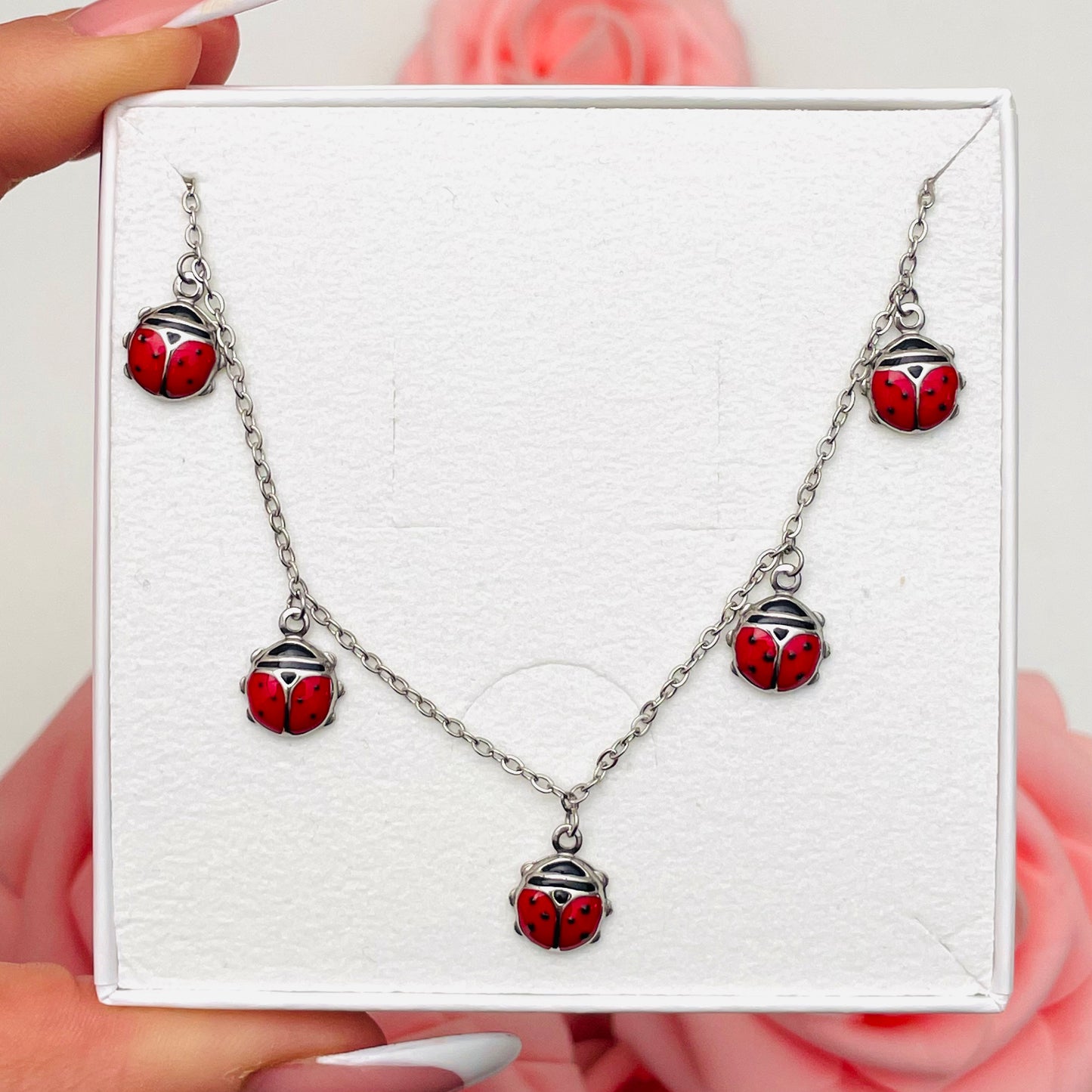 LADYBUG NECKLACE