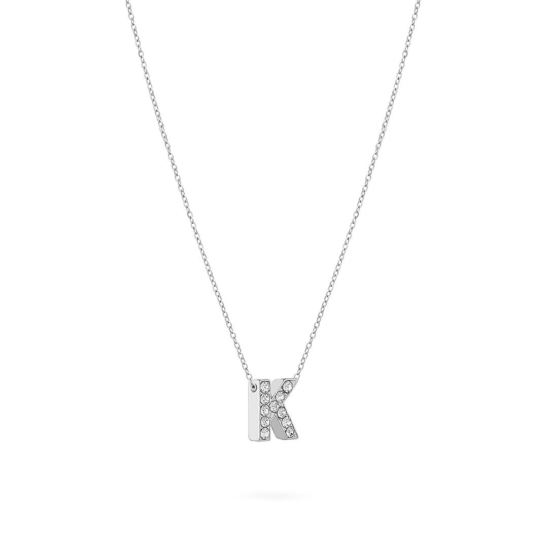 COLLANA LETTERA SILVER