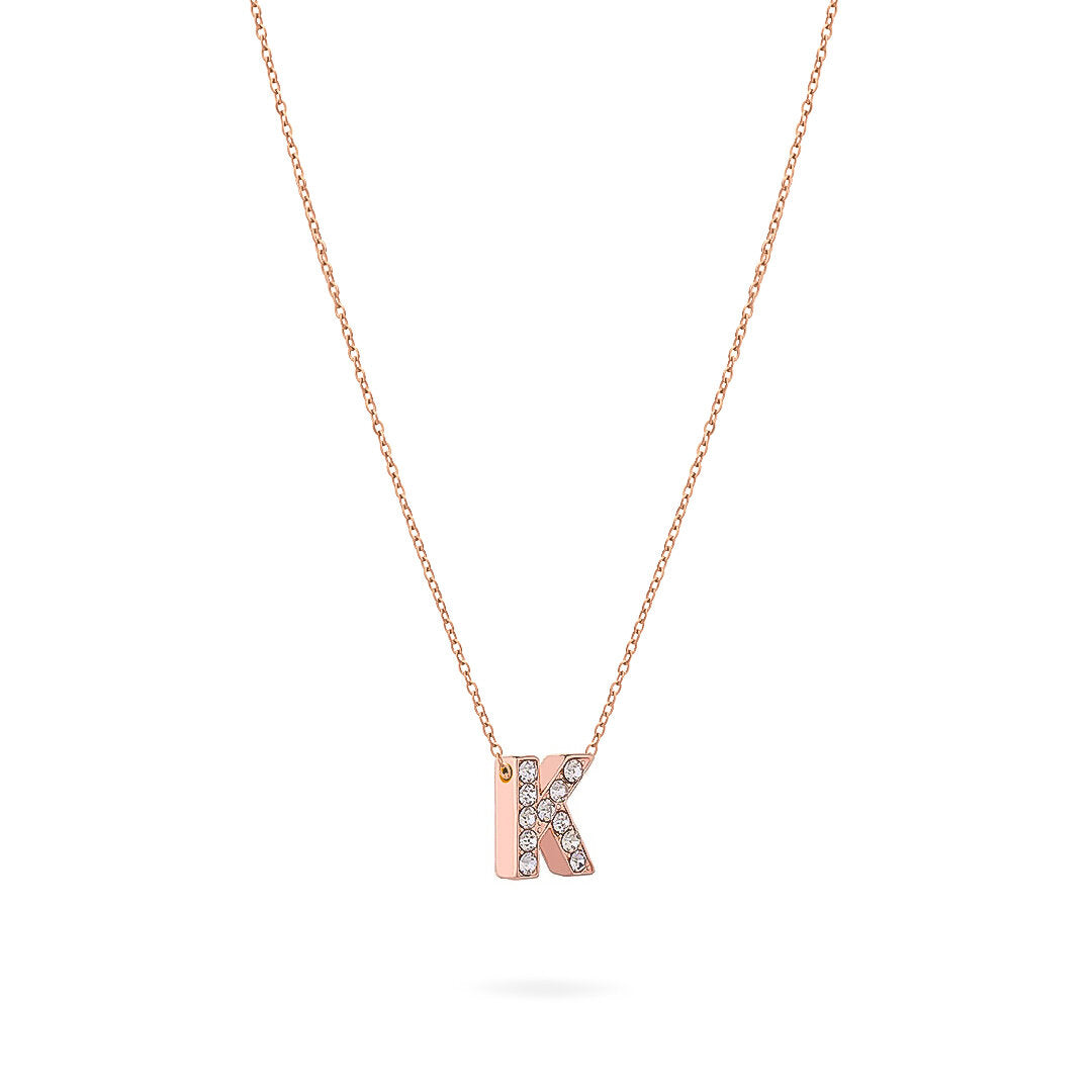 ROSEGOLD LETTER NECKLACE