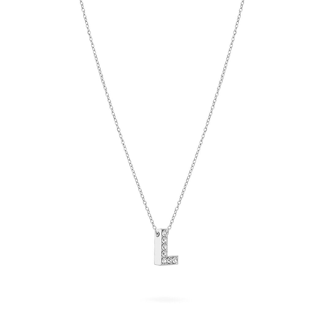 COLLANA LETTERA SILVER