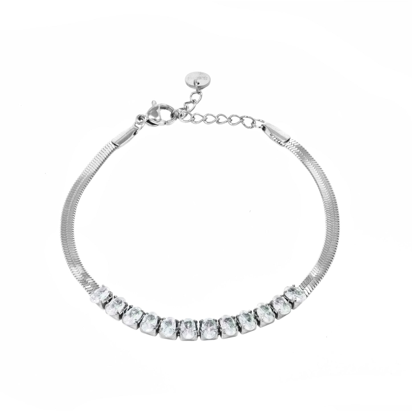 SNAKE ZIRCONIA BRACELET