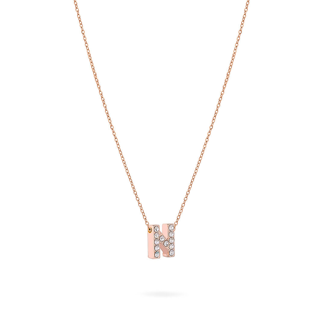 ROSEGOLD LETTER NECKLACE