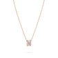 COLLANA LETTERA ROSEGOLD