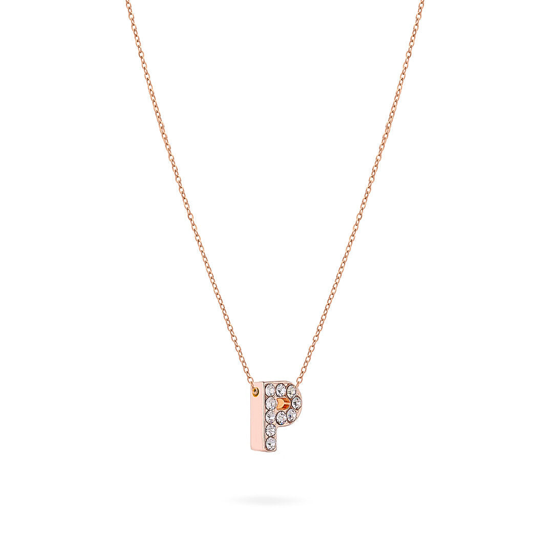 ROSEGOLD LETTER NECKLACE