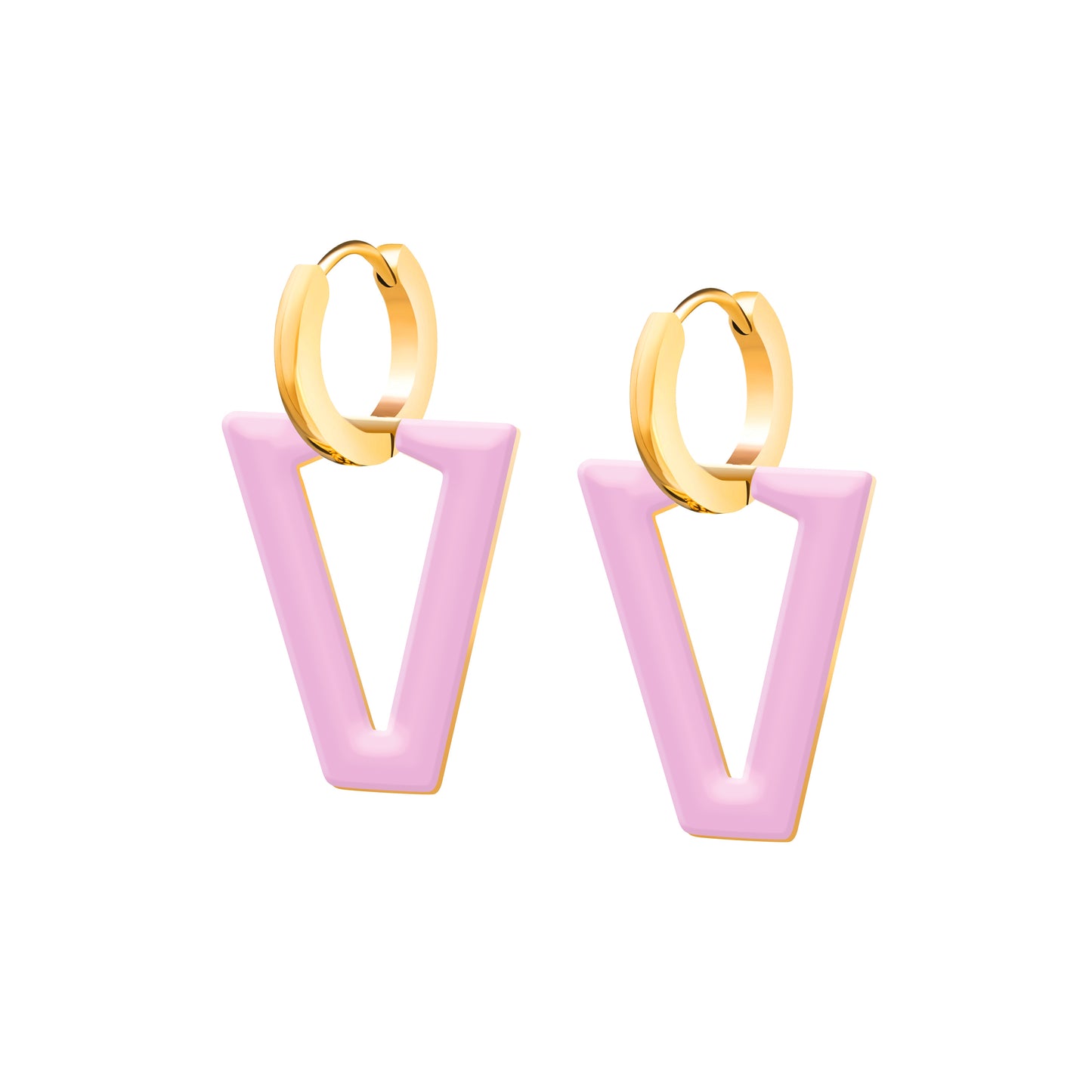 V COLOR EARRINGS