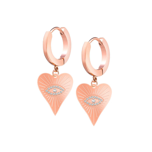 HEART EYE EARRINGS