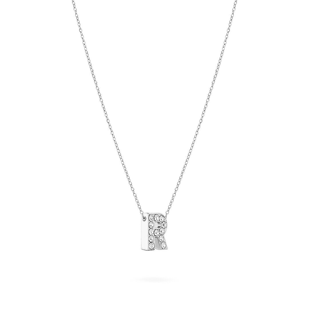 COLLANA LETTERA SILVER