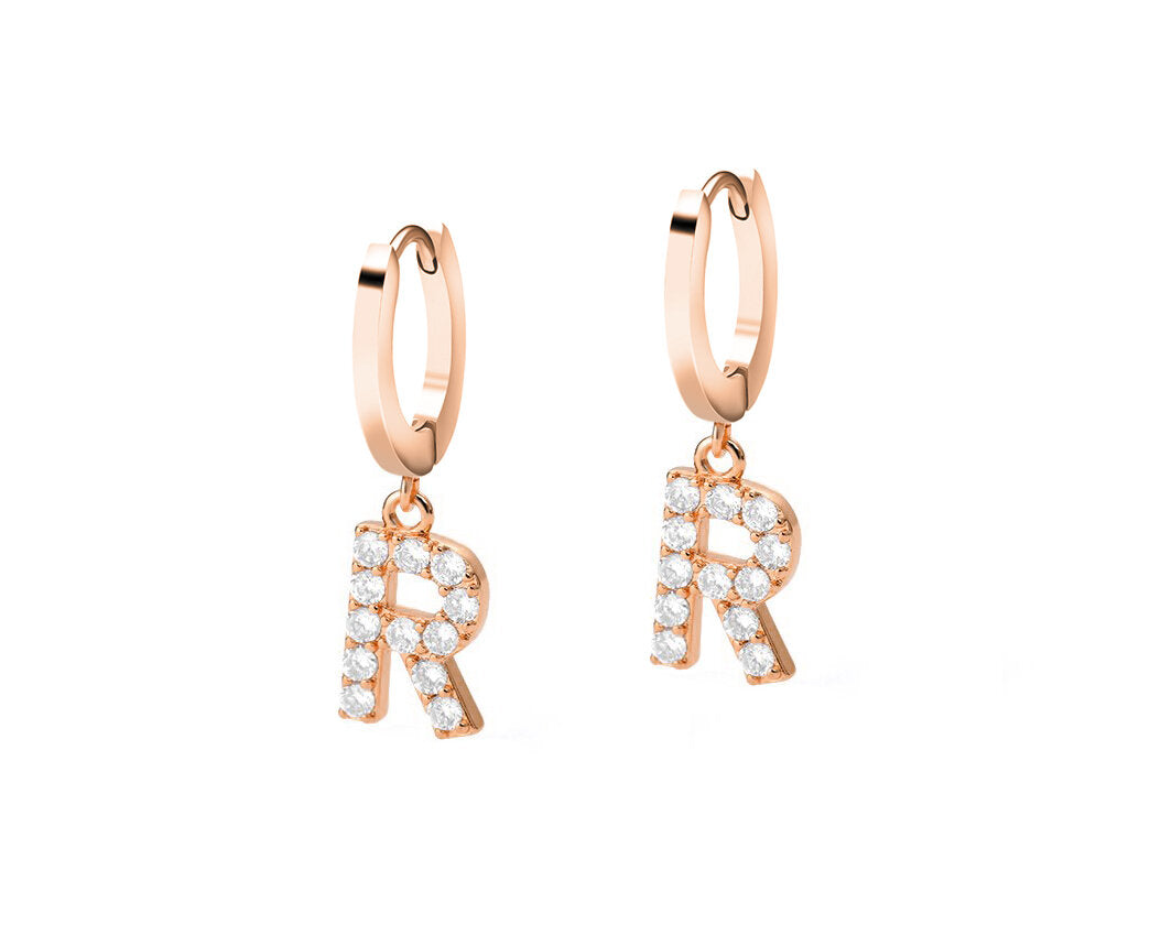 LETTERS SINGLE EARRING