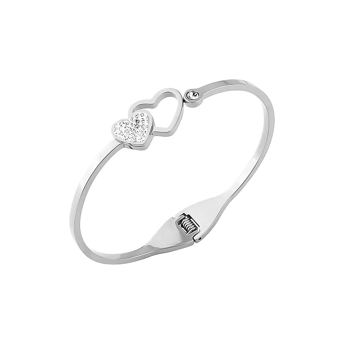 BRACCIALE DOPPIO CUORE