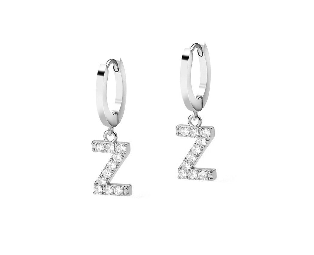 LETTERS SINGLE EARRING